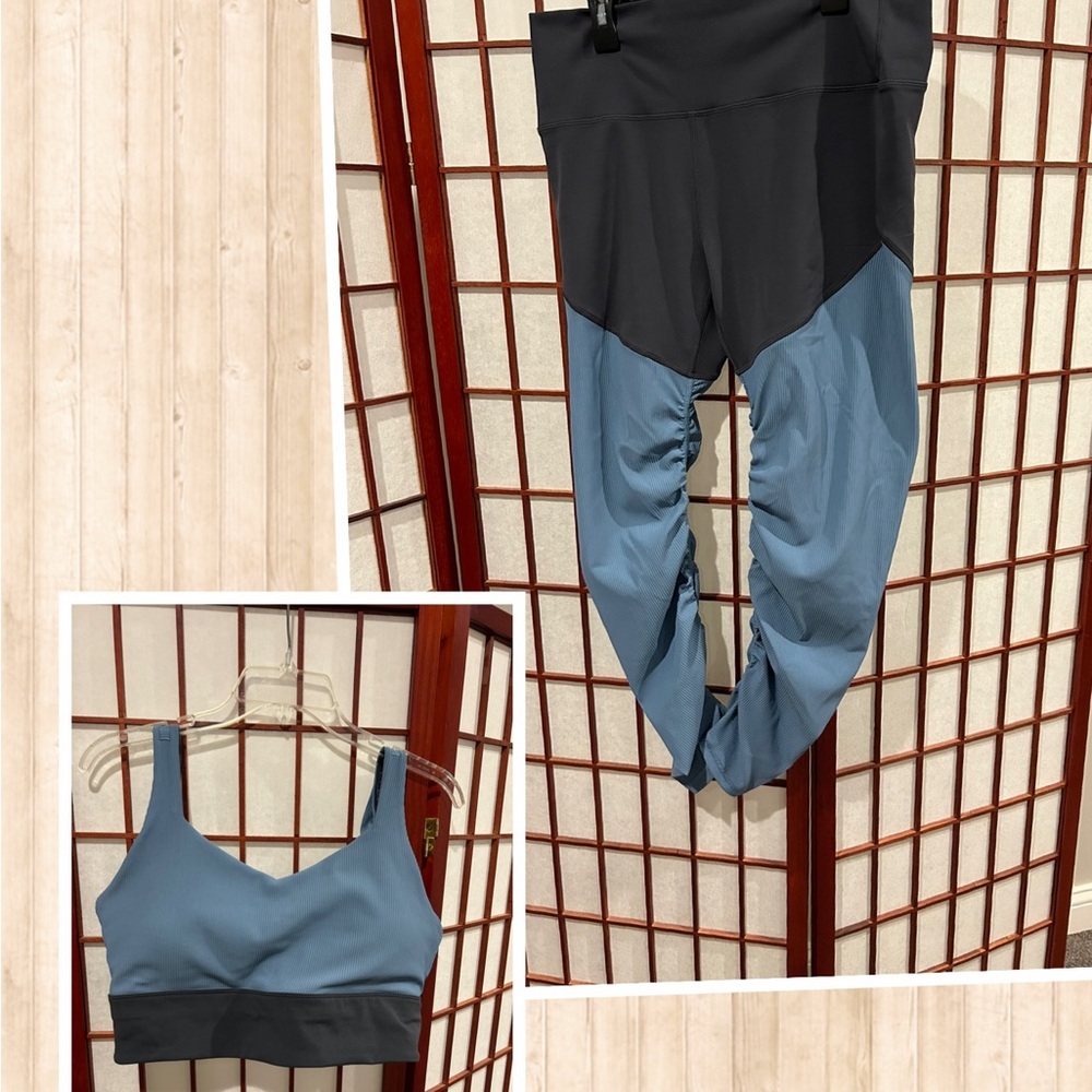 Zyia adjustable bra and legging set